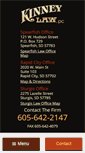 Mobile Screenshot of kinney-law.com